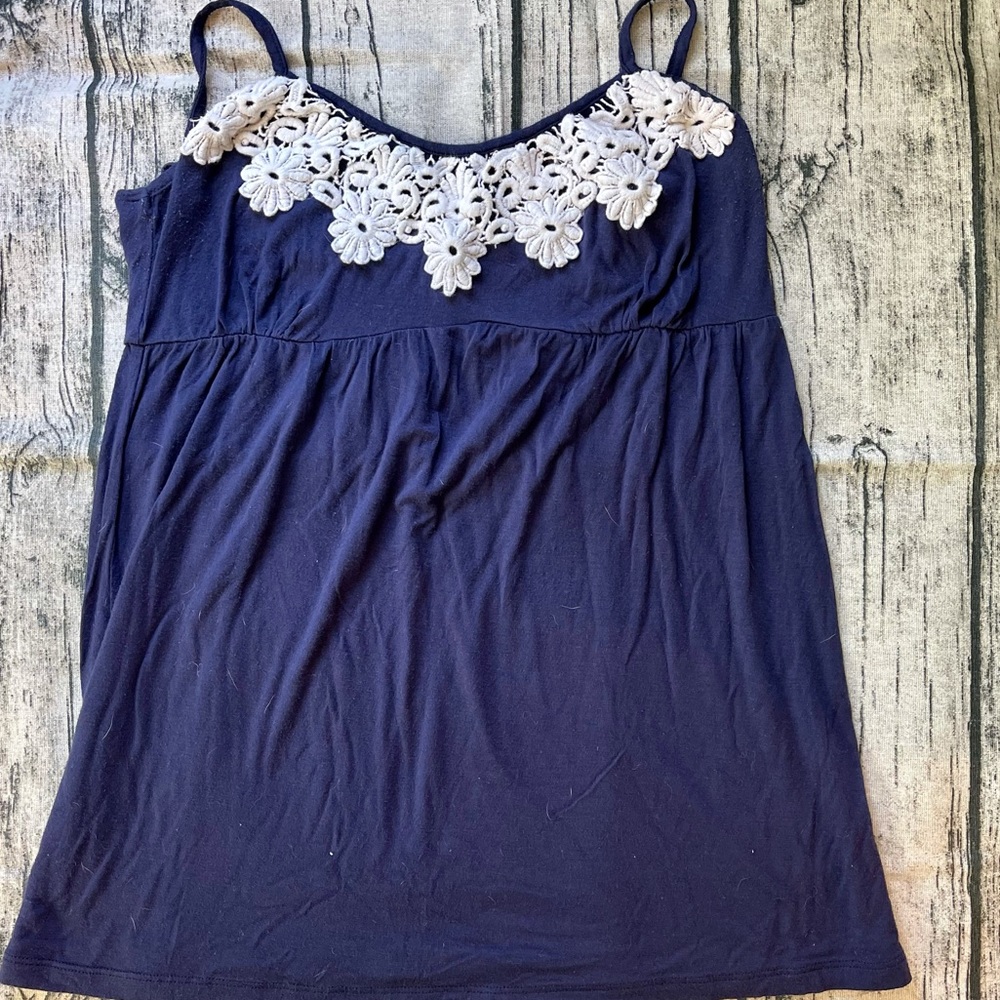 Navy blue tank